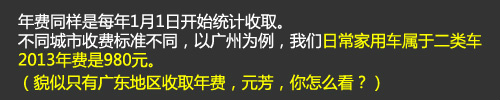 逃不了躲不掉 关于车船税和年费那些事